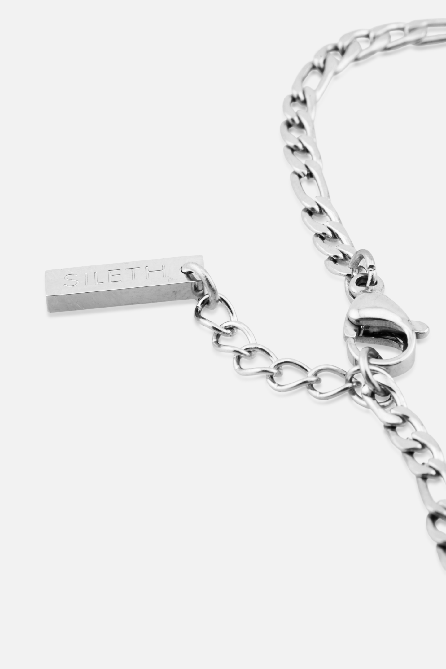 Figaro Bracelet 3MM by SILETH, view 7