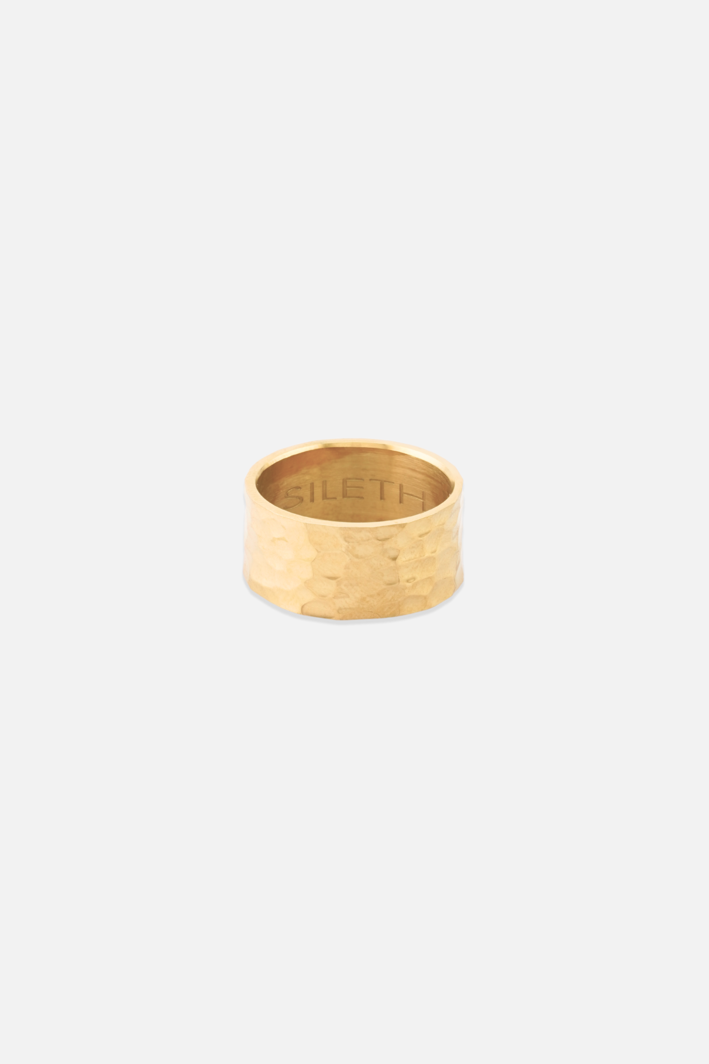 Hammered Ring by SILETH, view 3
