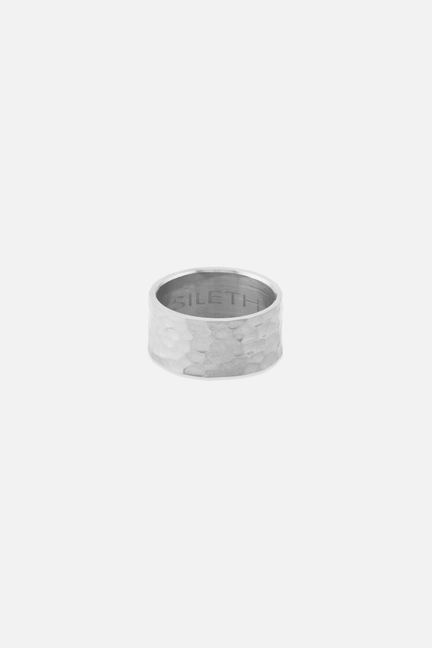 Hammered Ring by SILETH, view 5