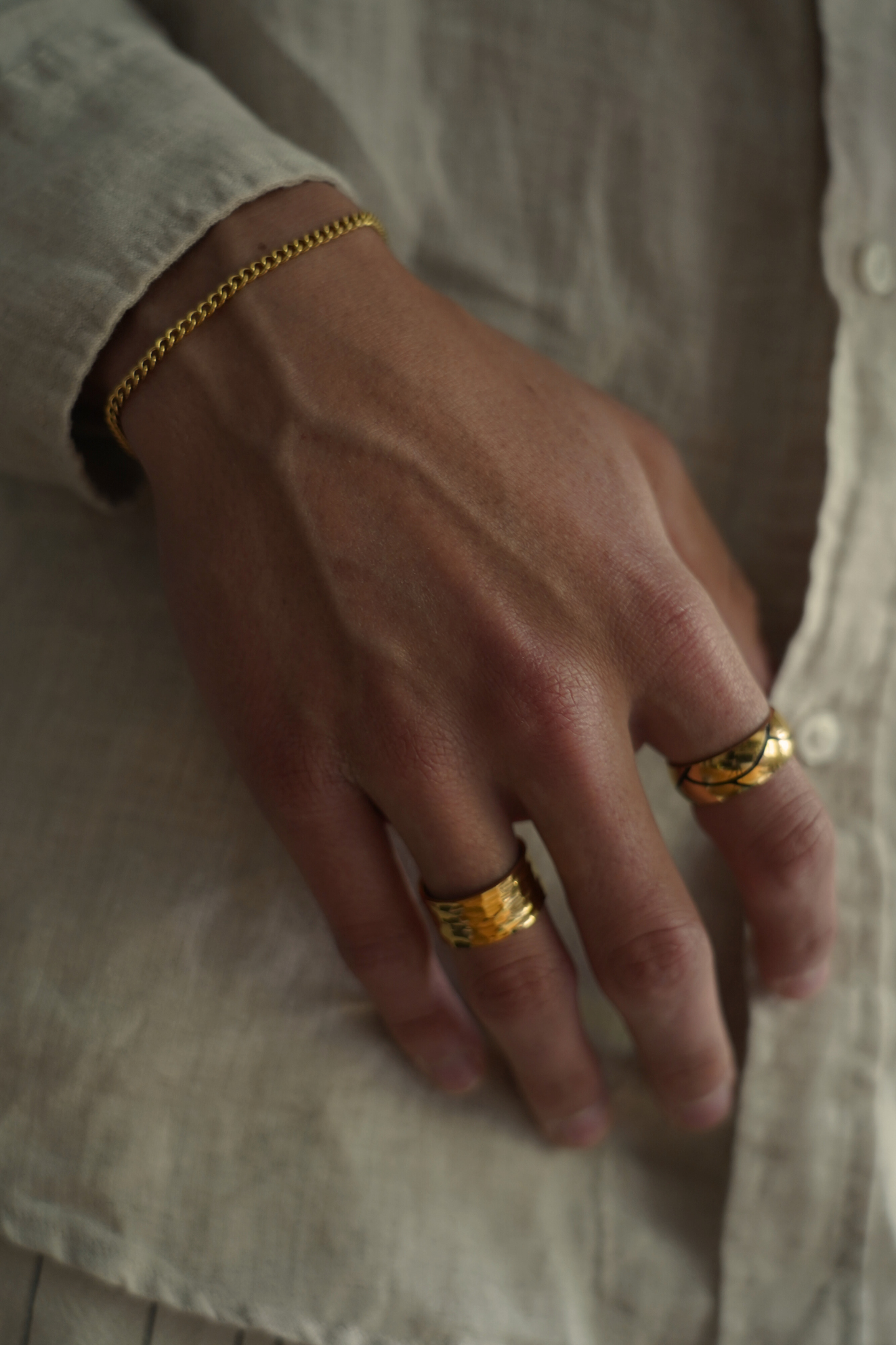 SILETH jewellery stack shown together