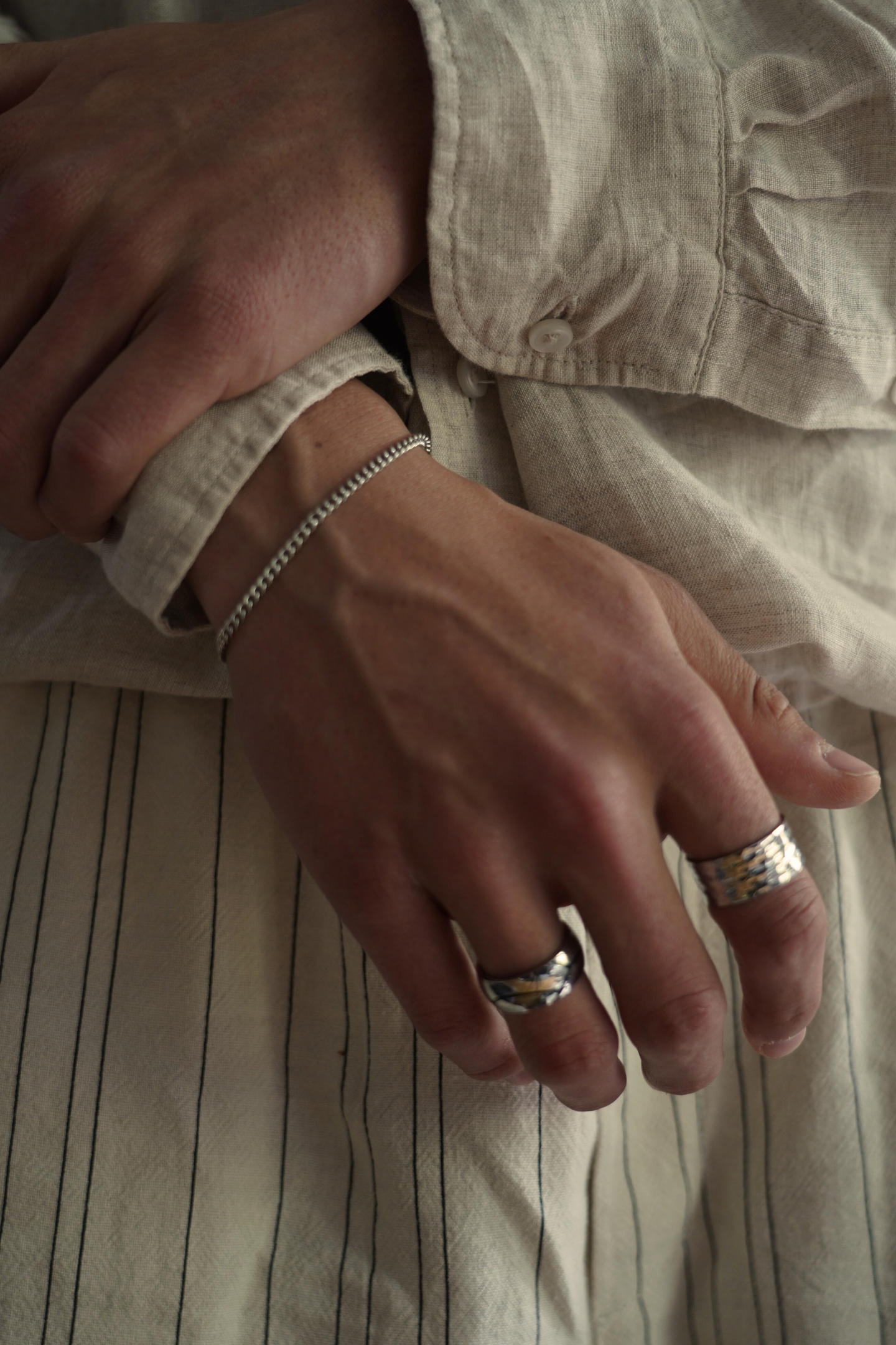Cuban Bracelet 3MM by SILETH, view 6