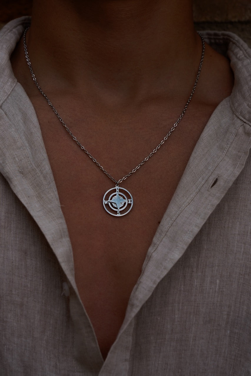 Compass Necklace by SILETH, view 6