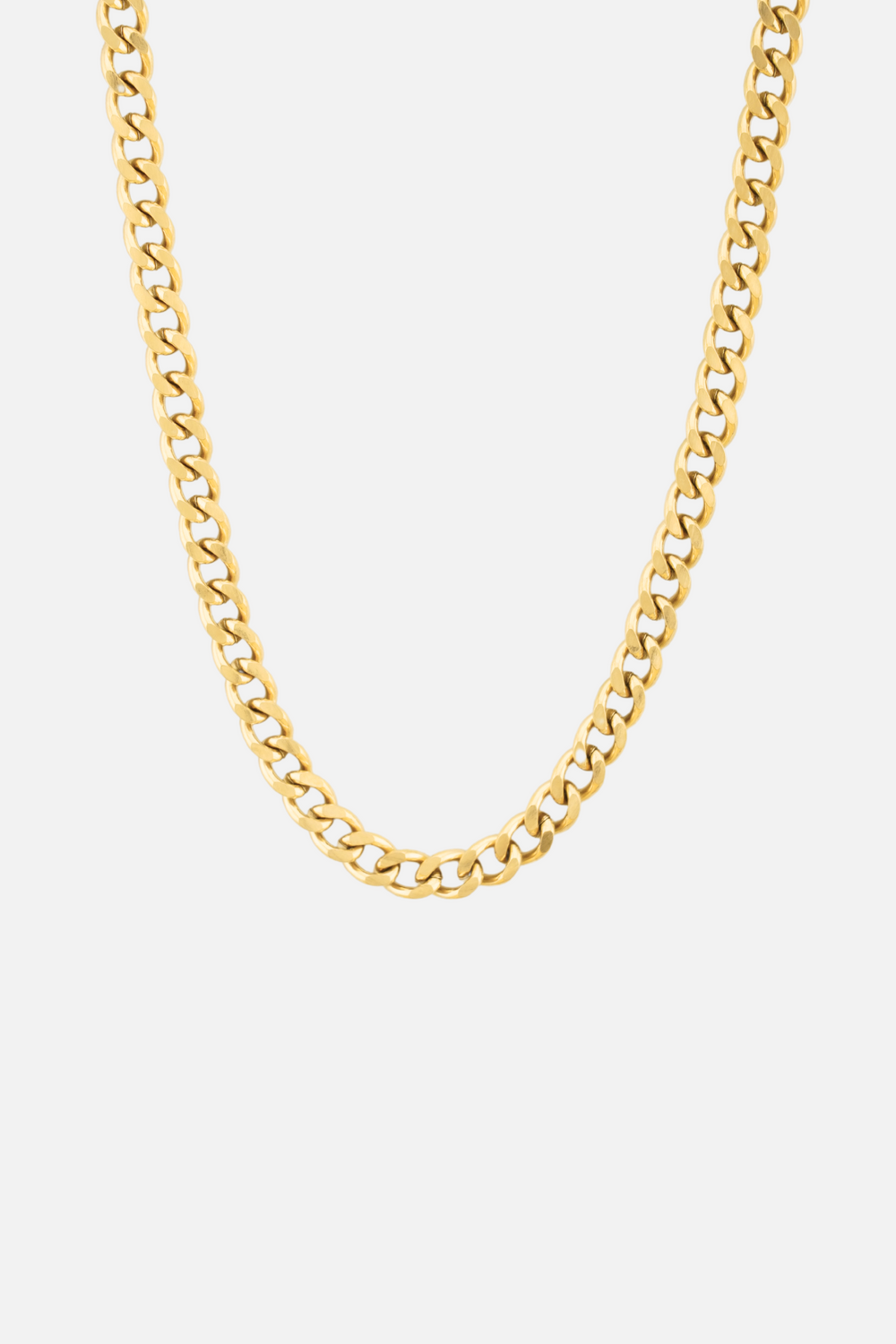 Cuban Necklace 6MM by SILETH in gold finish